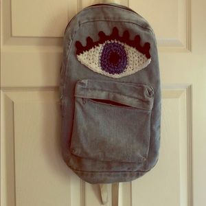 Seeing Eye Denim Backpack